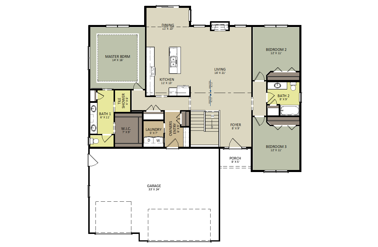 Tomorrow River First Floor Floor Plan
